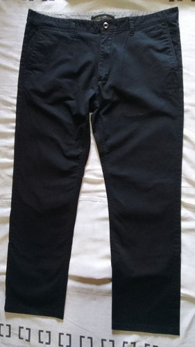 Pantalón Jeans Negro Marca Zara Man Original Caballero T 36