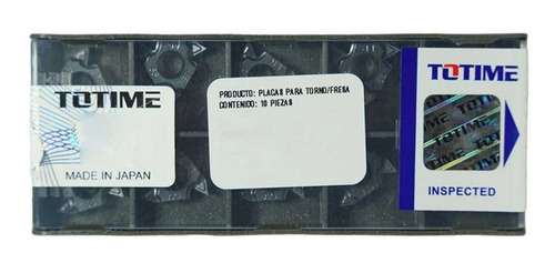10 Insertos Para Roscado 16erag55-tc Tg3225 Totime