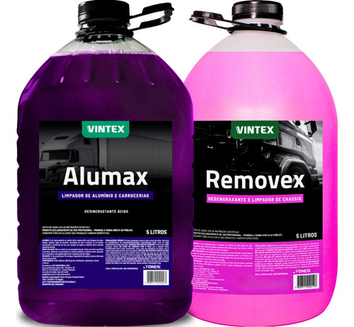 Desengraxante Concentrado Limpa Chassis Removex Vintex 5l