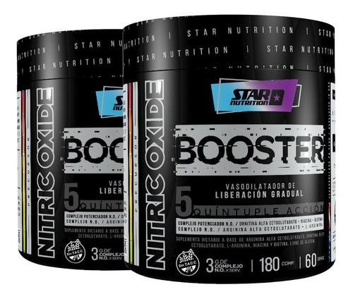 N.o. Booster 5 Hardcore X 360 Tab Star Nutrition Evolution