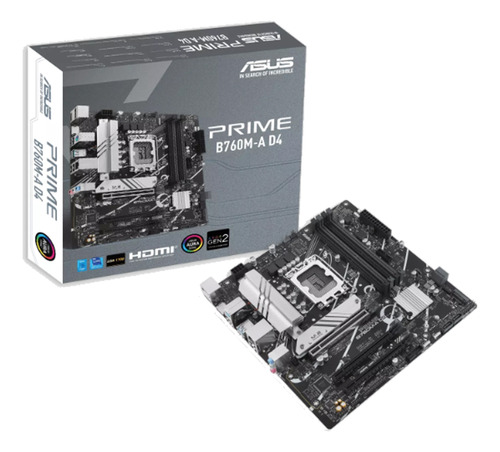 Motherboard Asus Prime B760m-a D4 1700 13va Gen Ddr4 P