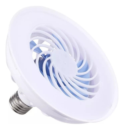 Lámpara Ventilador De Techo Pequeña Led Ajustable E27 6w