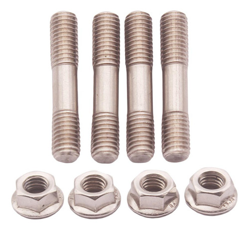 4pcs De Tuerca Colectora De De Material Acero Inoxidable