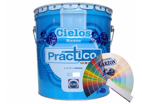 18l Pintura Elbex Cielos Antihongos Color Pastel A Eleccion!