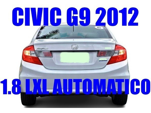 Chicote Som Honda Civic 2012 1.8 G9 Lxl Automatico N1 V106