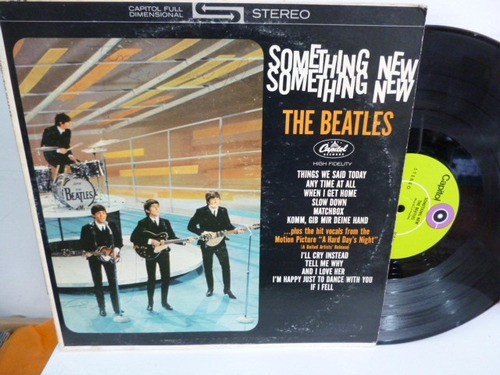 The Beatles Something New Vinilo Americano Jcd055