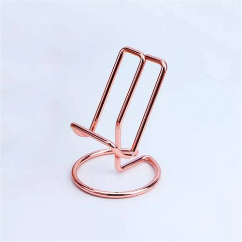 Soporte Metálico Para Teléfono Lazy, Oro Rosa
