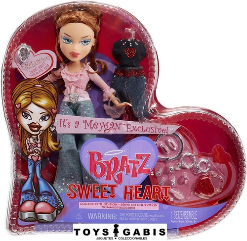 Bratz Edición Exclusiva Sweet Heart Meygan Forma De Corazón