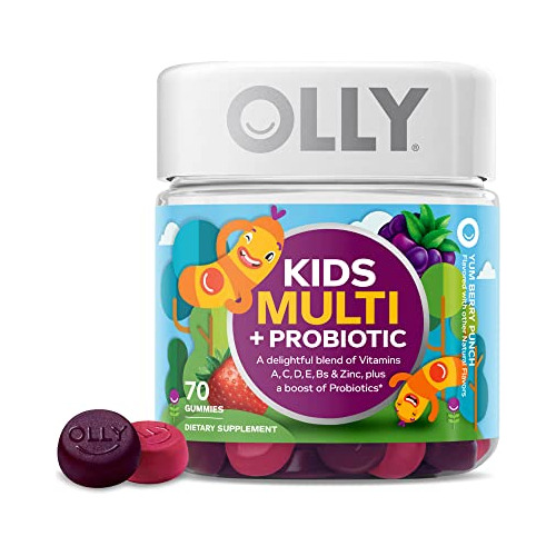 Olly Niños Multivitamina + Gummy Probiótico, Apoyo M6i03