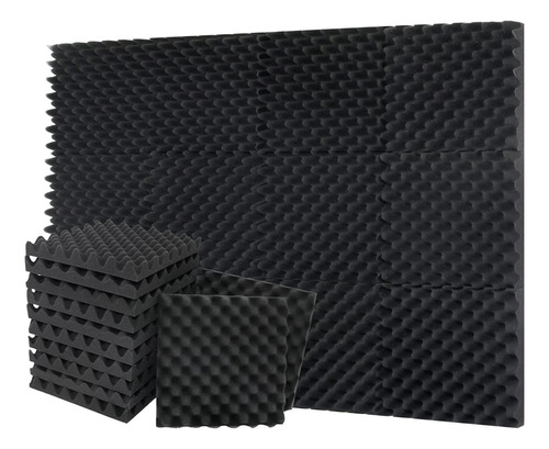 Paquete E412 De Acoustic Panels, Bandeja De Espuma Autoadhes