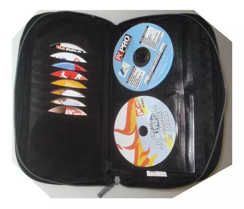 Estuche Porta Cd Dvd Para 72 Discos Case Logic Soft