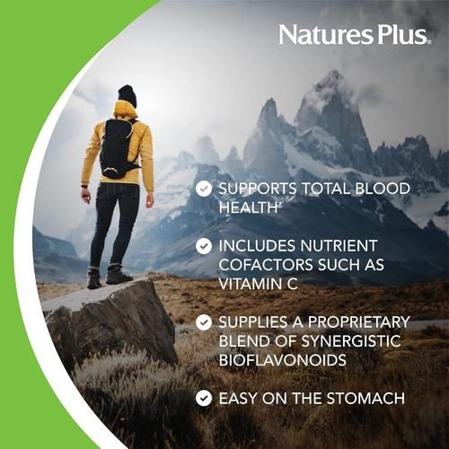 Natures Plus, Hema Plex, 60 Tabletas