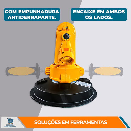 Lixadeira De Parede Menegotti 800w Aspirador Embutido Prof.
