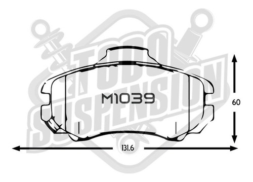 Pastilla De Frenos Delantera Kia Sportage 2.0 2006-2010