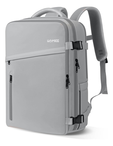 Homiee Mochila Para Laptop De 15.6 Pulgadas (gris)