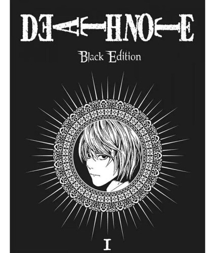 Death Note: Death Note, De Takeshi Obata. Serie Death Note, Vol. 1. Editorial Panini, Tapa Blanda, Edición Black Edition En Español, 2022