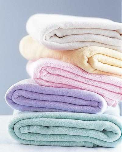 Nueva marca polar mantas de bebé-Azul Rosa Y Amarillo