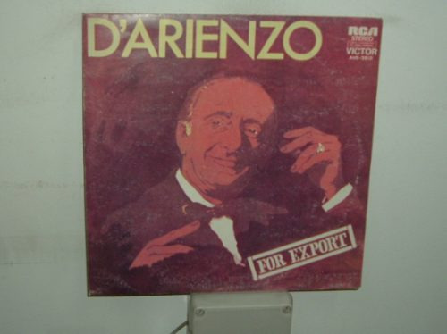 Juan D'arienzo For Export Tango Vinilo Argentino