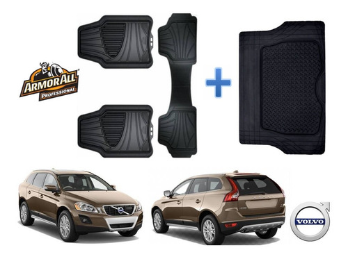 Tapetes Uso Rudo + Cajuela Volvo Xc60 2010 A 2014 Armor All