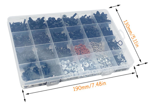 Kit De 1000 Tornillos Para Coche Rc Accesorios Crawler Buggy