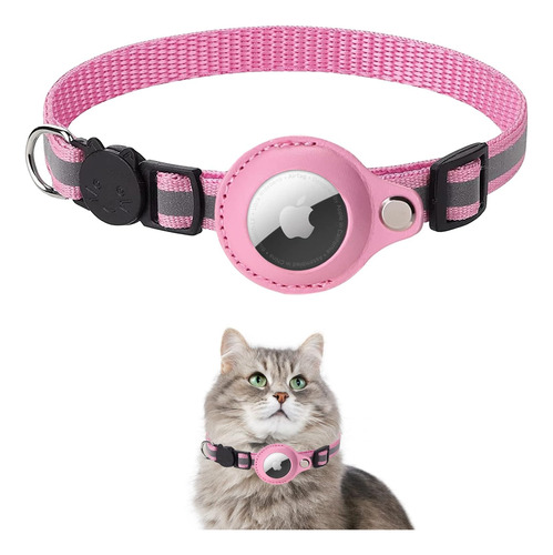 Collar Reflectante Para Gato Con Soporte 12 8 Pulgadas De La