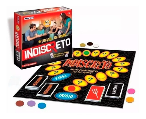 Indiscreto Juego De Mesa Para Adultos Intriga Dilema Toyco