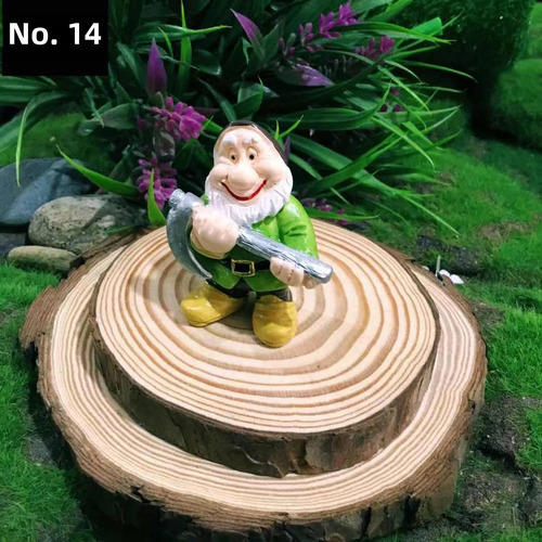 Nº 14 - Figuras De Bonsái De Resina De Gnomos En Miniatura