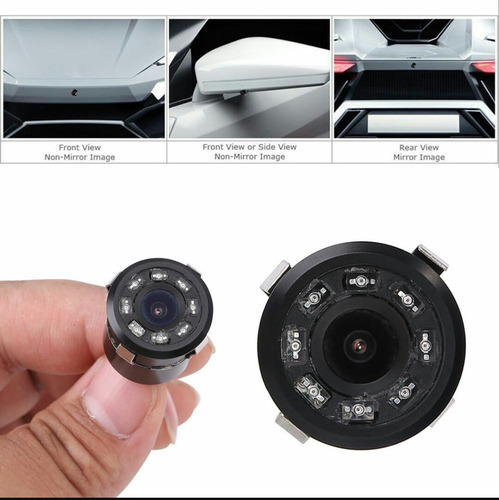 Camara De Reversa Carro 18 Mm Vision Nocturna Pequeña