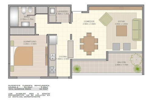 Imagen 14 de 14 de Hermoso Depto. 2 Amb. Venta De Pozo En Acorus Leloir