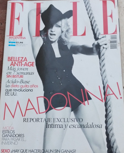 Madonna Revista Elle La Revista Está Entera