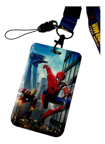 Hombre Araña Porta Sube Con Correa Spider-man Premium