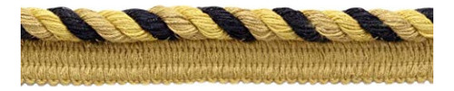 Cordón De Cuerda Trenzada De La Colección Duke De 3/8 (1 C