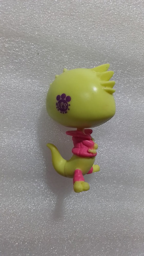 Juguete Littlest Pet Shop Iguana Lemon Face Mcgils Hasbro (Usado)