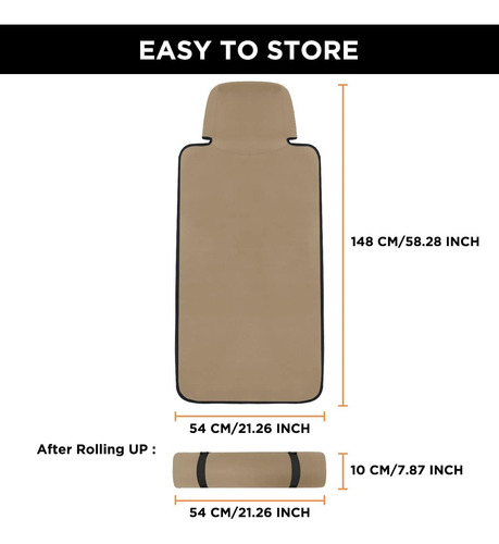 Funda De Asiento Impermeable, Protector De Neopreno Mejorado