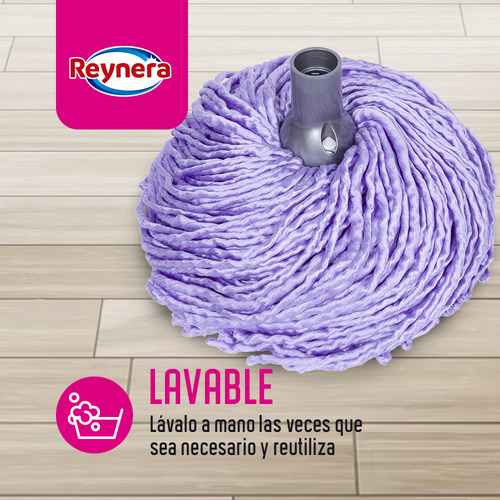 12 Repuestos Trapeador Microfibra Ligero Reynera B2b