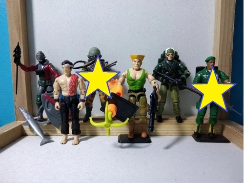 Gi Joe Gijoes Cobras Vintage Juguetes Variados Soldados