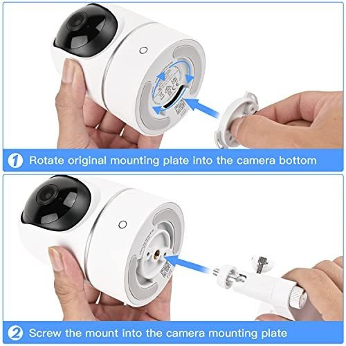 Soporte De Pared Ajustable 2pack Para Eufy Security Solo