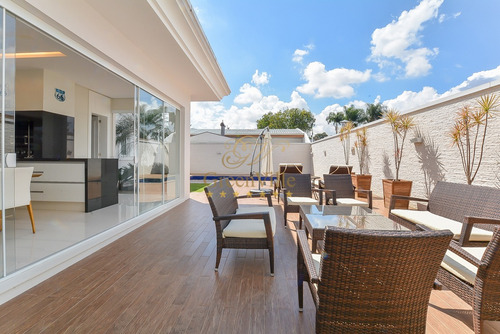 Imagem 22 de 30 de Casa De Luxo Com Piscina, 4 Suítes, 10 Vagas De Garagem Com 654m² De Área Útil À Venda Por R$ 4.900.000,00, Jardim Social, Curitiba, Pr - Pr - So0084_green