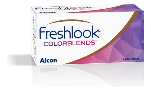 Freshlook Colorblends Lentes Color + Liquido 60ml + Estuche Color Puro Avellana - Pure Hazel