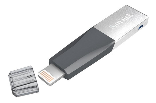 Pendrive SanDisk iXpand Mini 16GB 3.0 negro y plateado