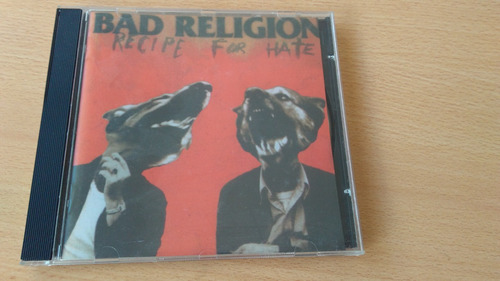Cd Bad Religion - Receipe For Hate