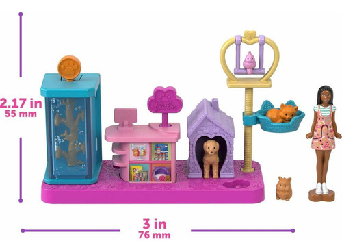 Barbie Mini Barbieland Mundo Miniatura - Mattel