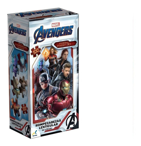 Rompecabezas Lenticular Novelty  Avengers 3d  