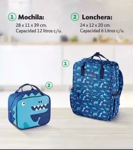 Mochila lonchera betterware deals