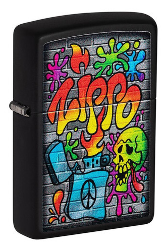 Encendedor Zippo Graffiti Negro