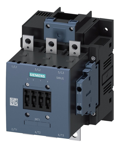 Contactor Siemens 185a Bobina 220vca 3rt1056-6ap36 2na+2nc