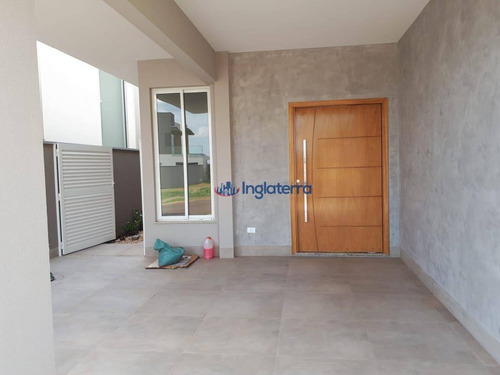 Casa À Venda, 142 M² Por R$ 689.000,00 - Parque Tauá - Londrina/pr - Ca1126