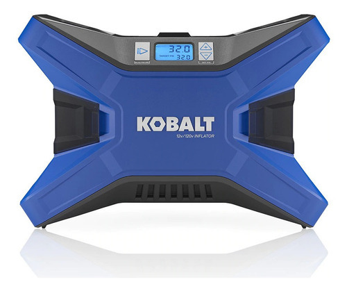 Compresor Inflador Portatil Para Coche Llanta Kobalt 12v Color Azul Marino Frecuencia 0 Mhz
