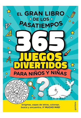 Libro 365 Juegos Divertidos Para Niños Y Niñas