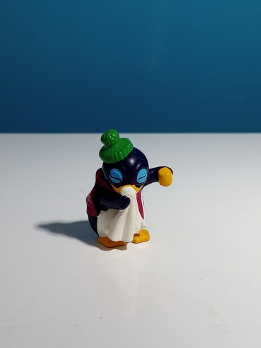 Muñeco Pinguino Miniatura (coleccion Kinder Sopresa) 1992 (Usado)